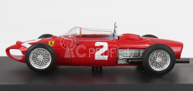 Brumm Ferrari F1 156 N 2 Winner Usa Gp Phil Hill 1961 Majster sveta 1:43 Červená