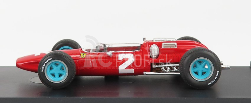 Brumm Ferrari F1 158 N 2 Winner Italy Gp John Surtees 1964 Majster sveta 1:43 Červená