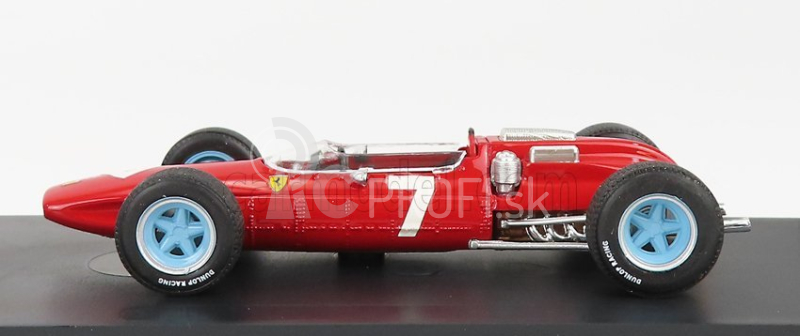 Brumm Ferrari F1 158 N 7 Víťaz nemeckých pretekov John Surtees Majster sveta 1964 1:43 Červená