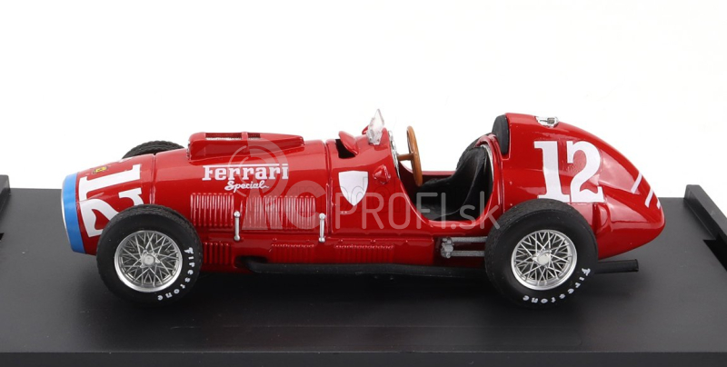 Brumm Ferrari F1 375 Indianapolis N 12 1952 A.ascari - Rookie Test 1:43 Červená