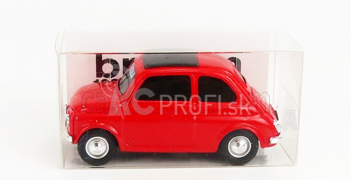 Brumm Fiat 500 1965 - Viva L'italia 150. výročie Italia 1861 - 2011 1:43 červená