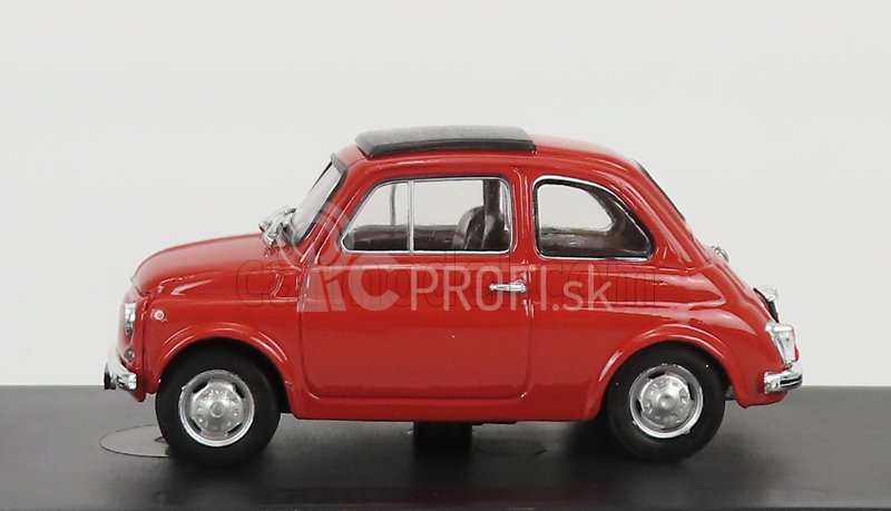 Brumm Fiat 500r Tetto Chiuso - uzavretý 1972 1:43 Rosso Corallo