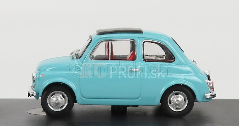 Brumm Fiat 500r Tetto Chiuso - uzavretý 1972 1:43 Turchese Farfalla