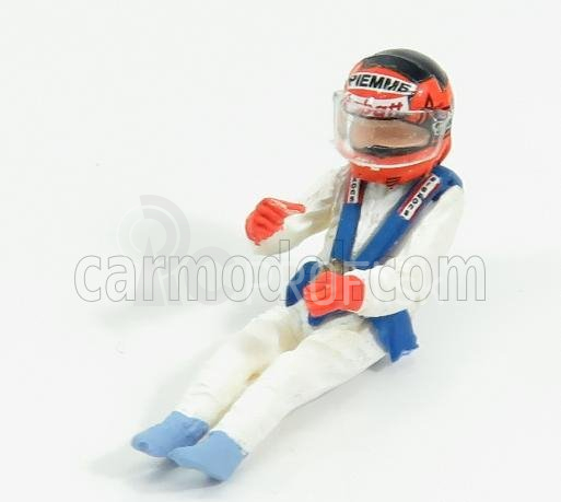 Brumm Figúrky Gilles Villeneuve pre Ferrari 126c2 F1 s dáždnikom 1:43 biela