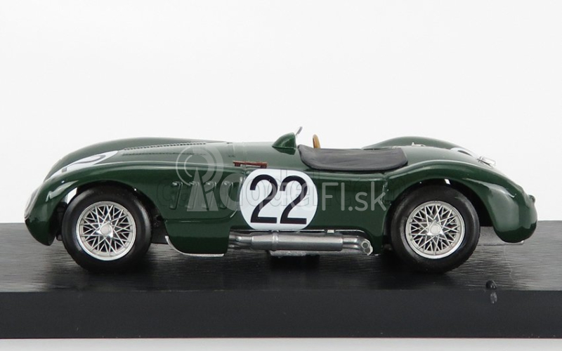 Brumm Jaguar C-type Xk-120c 3.4l S6 Team Jaguar Cars Ltd N 22 24h Le Mans 1951 S.moss - J.fairman 1:43 British Racing Green