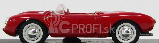 Brumm Porsche 550 Rs 1954 1:43 červená biela