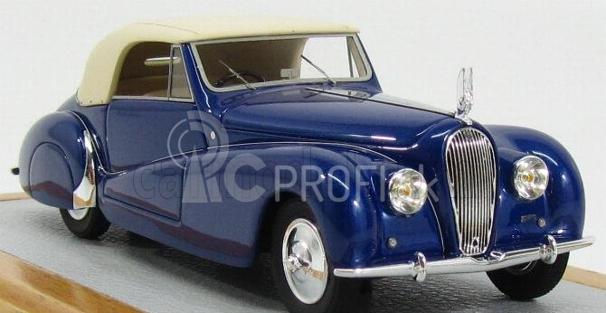 Chromy Voisin C28 Saliot Cabriolet Uzavretý Sn53002 1938 1:43 Modrá krémová