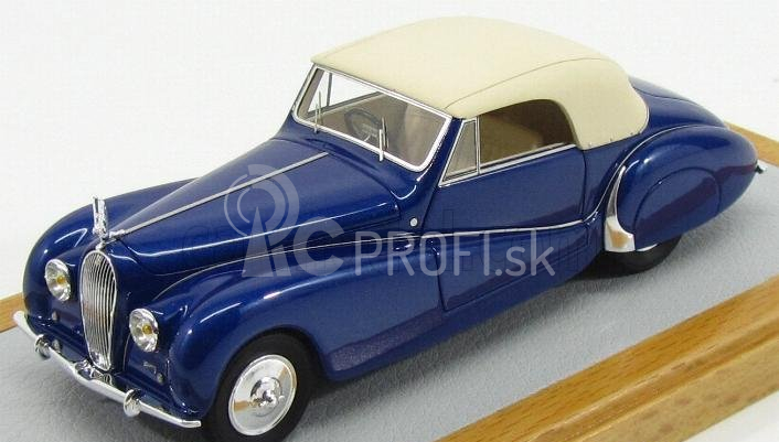 Chromy Voisin C28 Saliot Cabriolet Uzavretý Sn53002 1938 1:43 Modrá krémová