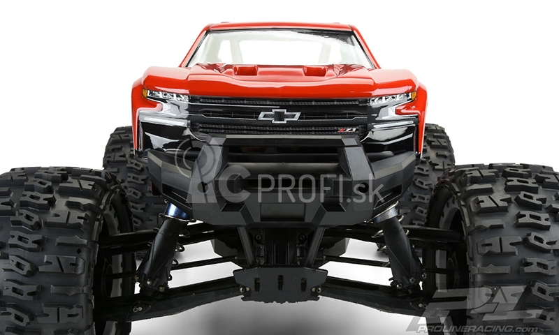 Číra karoséria, predrezaná, 2019 Chevy Silverado Z71 Trail Boss pre TRAXXAS X-MAXX