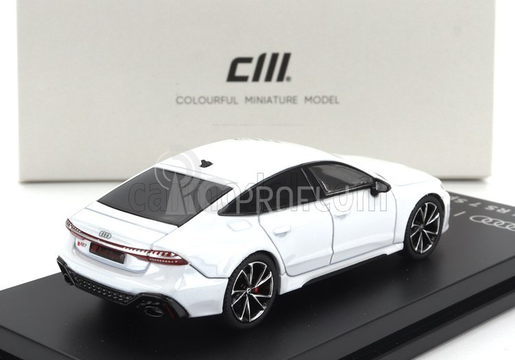 Cm-models Audi A7 Rs7 Sportback 2021 1:64 Biela