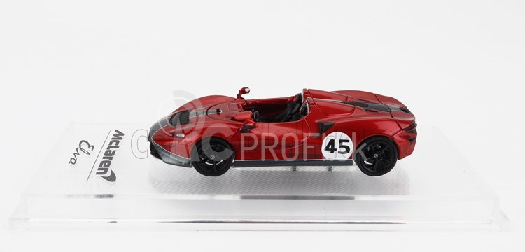 Cm-models Mclaren Elva N 45 Racing 2020 1:64 Červená sivá