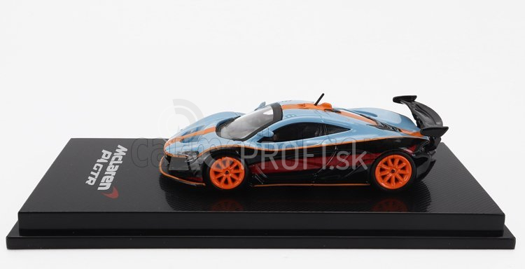 Cm-models Mclaren P1 Gtr N 0 2015 1:64 čierna svetlo modrá oranžová