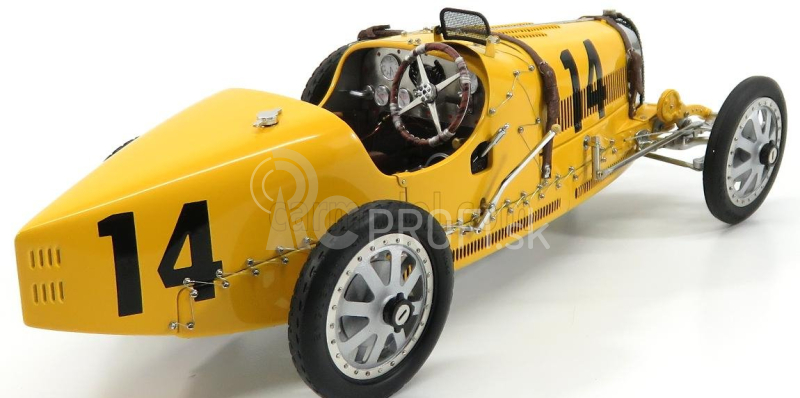 Cmc Bugatti T35 N 14 Nation Coulor Project Belgicko 1924 1:18 žltá