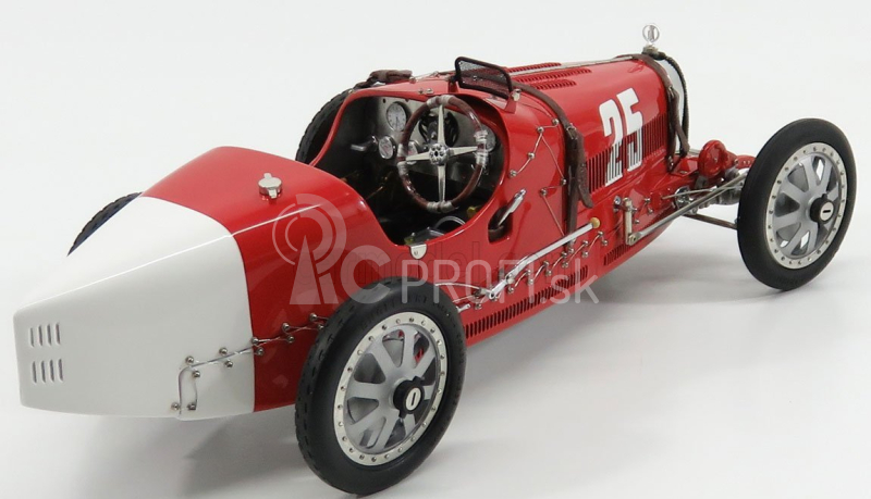 Cmc Bugatti T35 N 25 Nation Coulor Project Portugalsko 1924 1:18 Červená