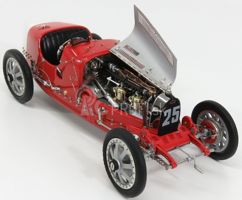 Cmc Bugatti T35 N 25 Nation Coulor Project Portugalsko 1924 1:18 Červená