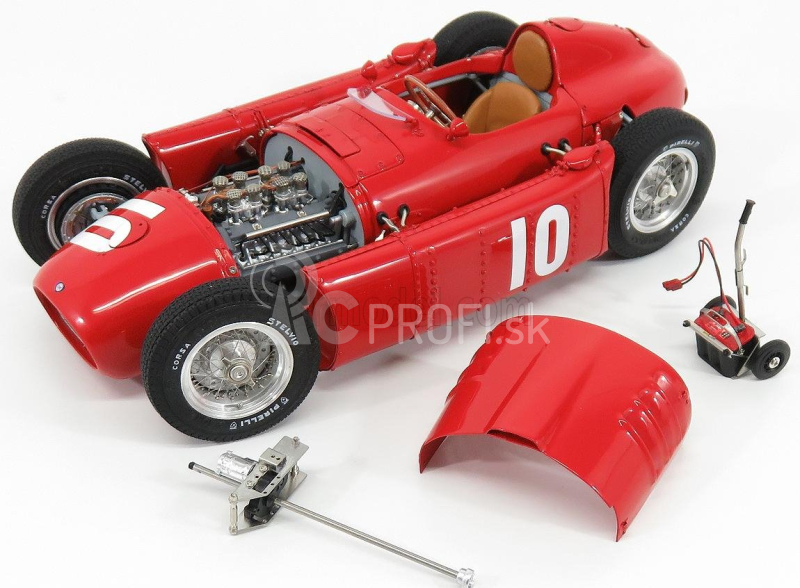 Cmc Lancia F1 D50 N 10 De Pau Gp 1955 Eugenio Castellotti 1:18 červená