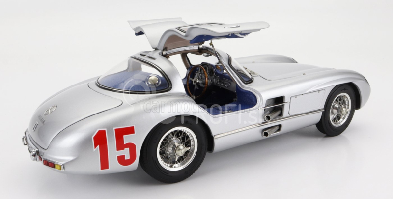 Cmc Mercedes Benz 300 Slr Uhlenhaut Coupe N 15 Sweden Gp 1955 1:18 Strieborná