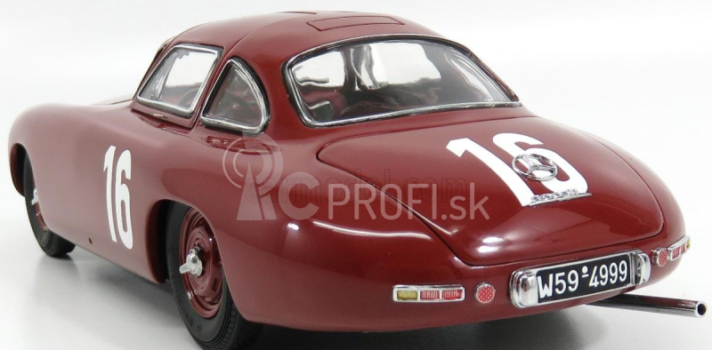 Cmc Mercedes benz 300sl (w154) Team Daimler-benz Ag N 16 Bern Gp 1952 R.caracciola 1:18 Červená