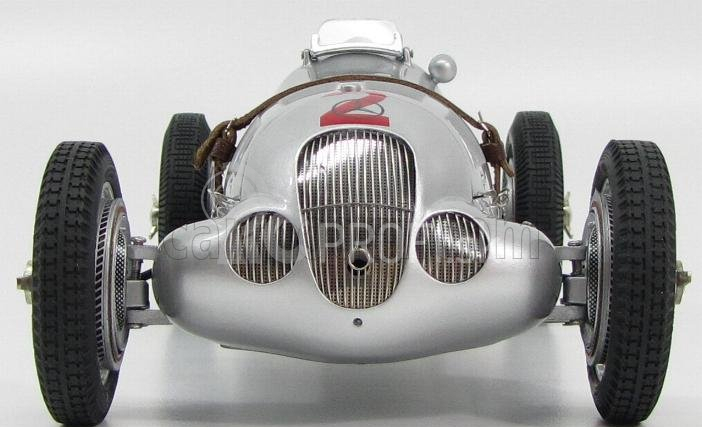 Cmc Mercedes benz F1 W125 N 2 Gp Donington 1937 H.lang 1:18 Strieborný