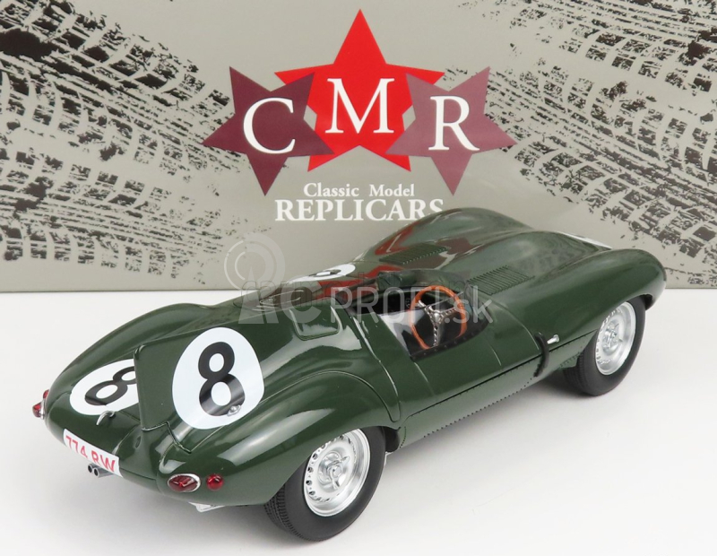 Cmr Jaguar D-type Jaguar Cars Ltd Team N 8 24h Le Mans 1955 Don Beauman - Norman Dewis 1:18 British Racing Green