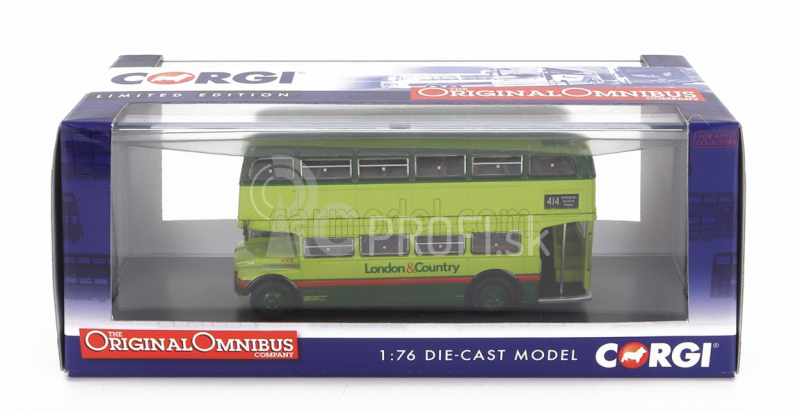 Corgi AEC Rm Bus London & Country 414 Leatherhead 1960 1:76 2 Tones Green