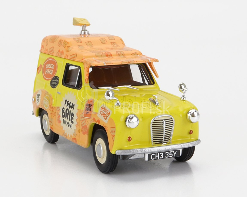 Corgi Austin Delivery Van - Wallace & Gromit - Cheese Please ! - Aardman 1:43 Žltá oranžová