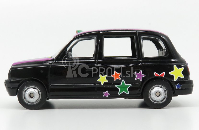 Corgi Austin London Taxi Lti Tx4 2007 - Peace & Love 1:36 čierna