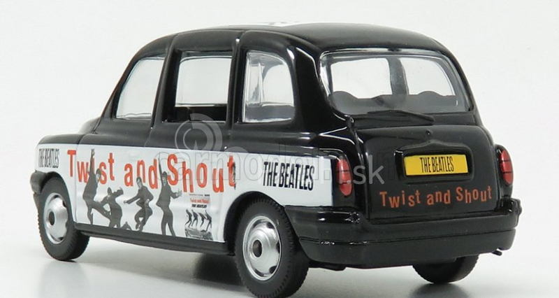 Corgi Austin London Taxi Lti Tx4 2007 - The Beatles - Twist And Shout 1:36 Čierna biela