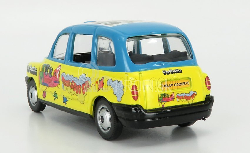 Corgi Austin London Taxi Lti Tx4 2014 - The Beatles 1:36 žltá svetlomodrá