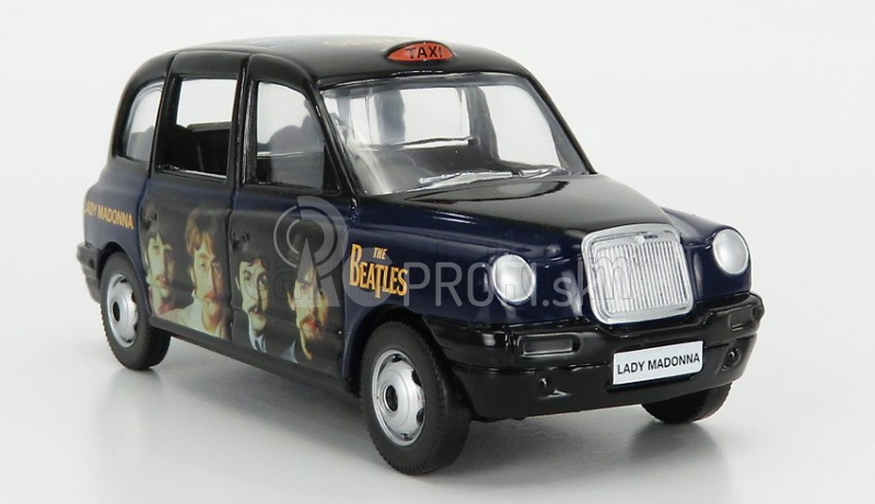 Corgi Austin London Taxi Lti Tx4 2014 - The Beatles - Lady Madonna 1:36 Blue