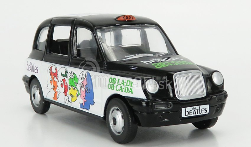 Corgi Austin London Taxi Lti Tx4 2014 - The Beatles - Ob-la-di Ob-la-da 1:36 čierna biela