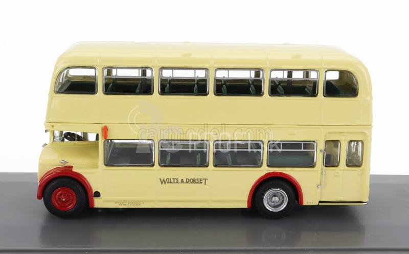 Corgi Bristol Lodekka Fs68 Bus Wilts And Dorset 38a Bournemouth Limited Stop 1956 1:76 krémovo červená