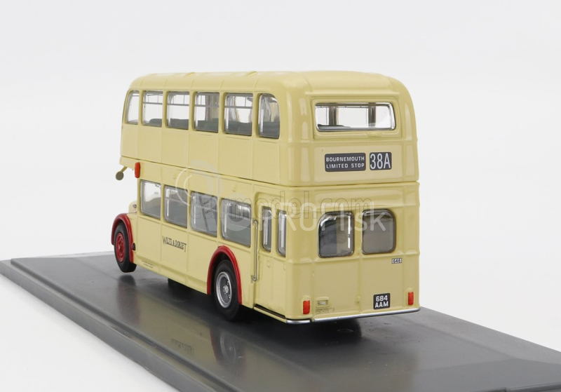 Corgi Bristol Lodekka Fs68 Bus Wilts And Dorset 38a Bournemouth Limited Stop 1956 1:76 krémovo červená