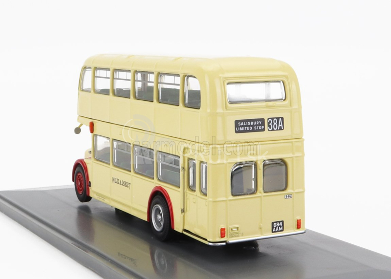 Corgi Bristol Lodekka Fs68 Bus Wilts And Dorset 38a Salisbury Limited Stop 1956 1:76 Cream Red