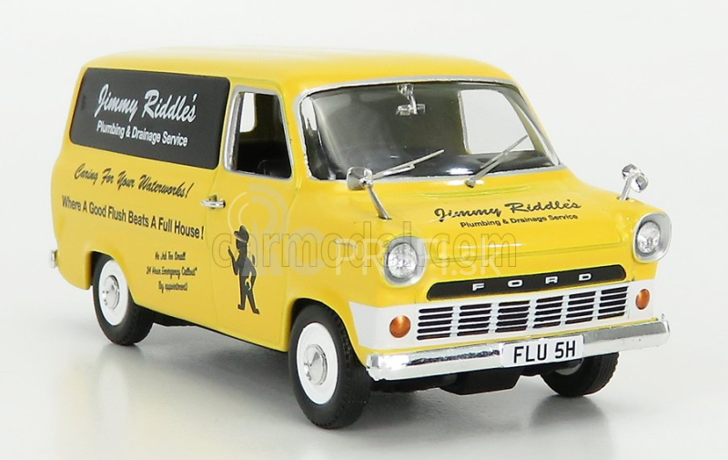 Corgi Ford england Transit Mki Van Jimmy Riddles 1970 1:43 Žltá