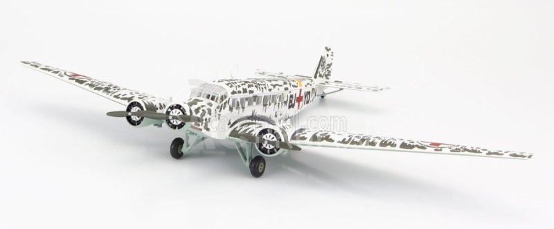 Corgi Junkers Ju52/3m G6e Vojenské lekárske evakuačné lietadlo 1942 1:72 Biela čierna