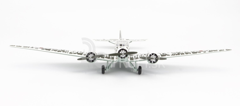 Corgi Junkers Ju52/3m G6e Vojenské lekárske evakuačné lietadlo 1942 1:72 Biela čierna