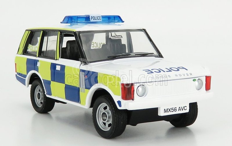 Corgi Land rover Range Rover Police 1971 1:36 Modrá žltá