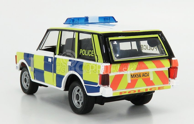 Corgi Land rover Range Rover Police 1971 1:36 Modrá žltá