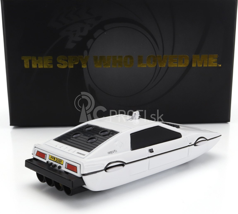 Corgi Lotus Esprit 1977 - 007 James Bond - Špión, ktorý ma miloval - La Spia Che Mi Amava 1:36 Biela