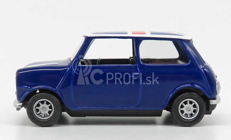 Corgi Mini Cooper 1961 - Anglická vlajka 1:36 Modrá