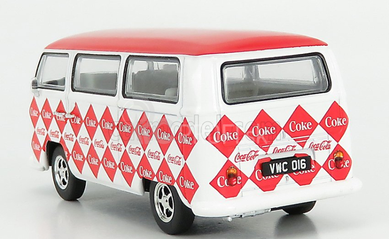 Corgi Volkswagen T1 Camper Van Coca-cola Coke 1961 1:43 Biela červená