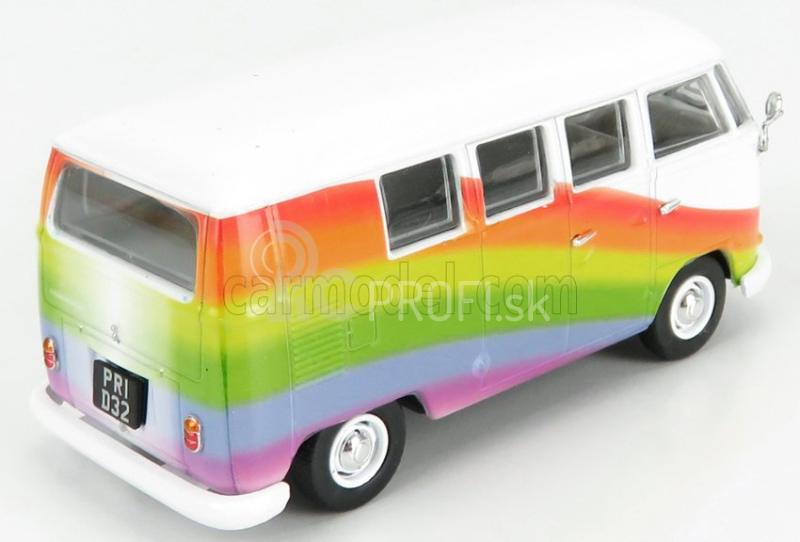 Corgi Volkswagen T1 Minibus Peace & Love Rainbows 1961 1:43 Rôzne