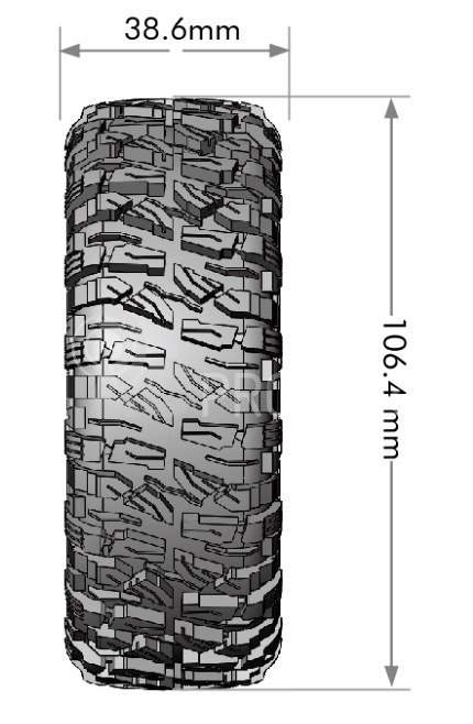 CR-MALLET Trieda 1 1.9 - Pneumatiky s vložkou