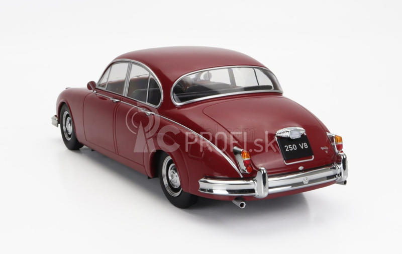 Daimler 250 V6 Rhd 1962 v mierke kk - Čierny interiér 1:18 Červená