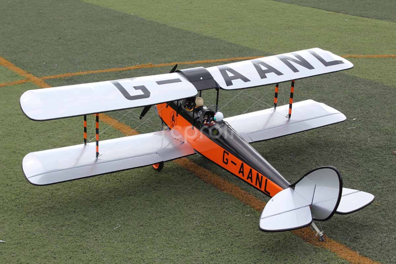 DH-60 Gipsy Moth 1,7m oranžová/čierna