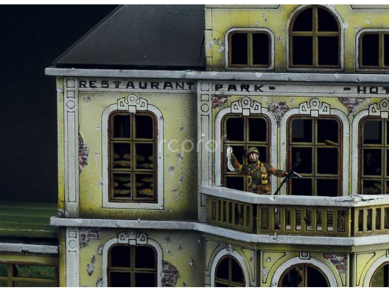 Italeri dioráma – Hotel Hartenstein (1:72)