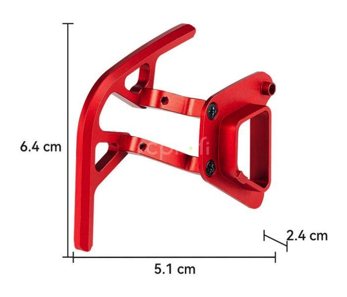 DJI AVATA - CNC nárazník (červený, 1 pár)