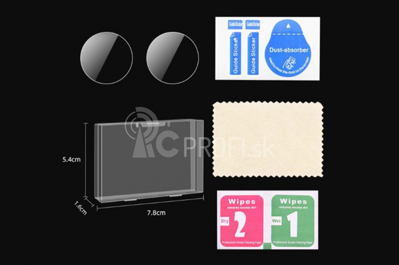 DJI Mini 4 Pro – sklenená ochrana objektívu (2 ks)