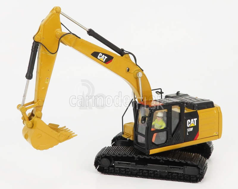 Dm-models Caterpillar Cat320f L Escavatore Cingolato - traktor hydraulické rýpadlo 1:50 žltá čierna